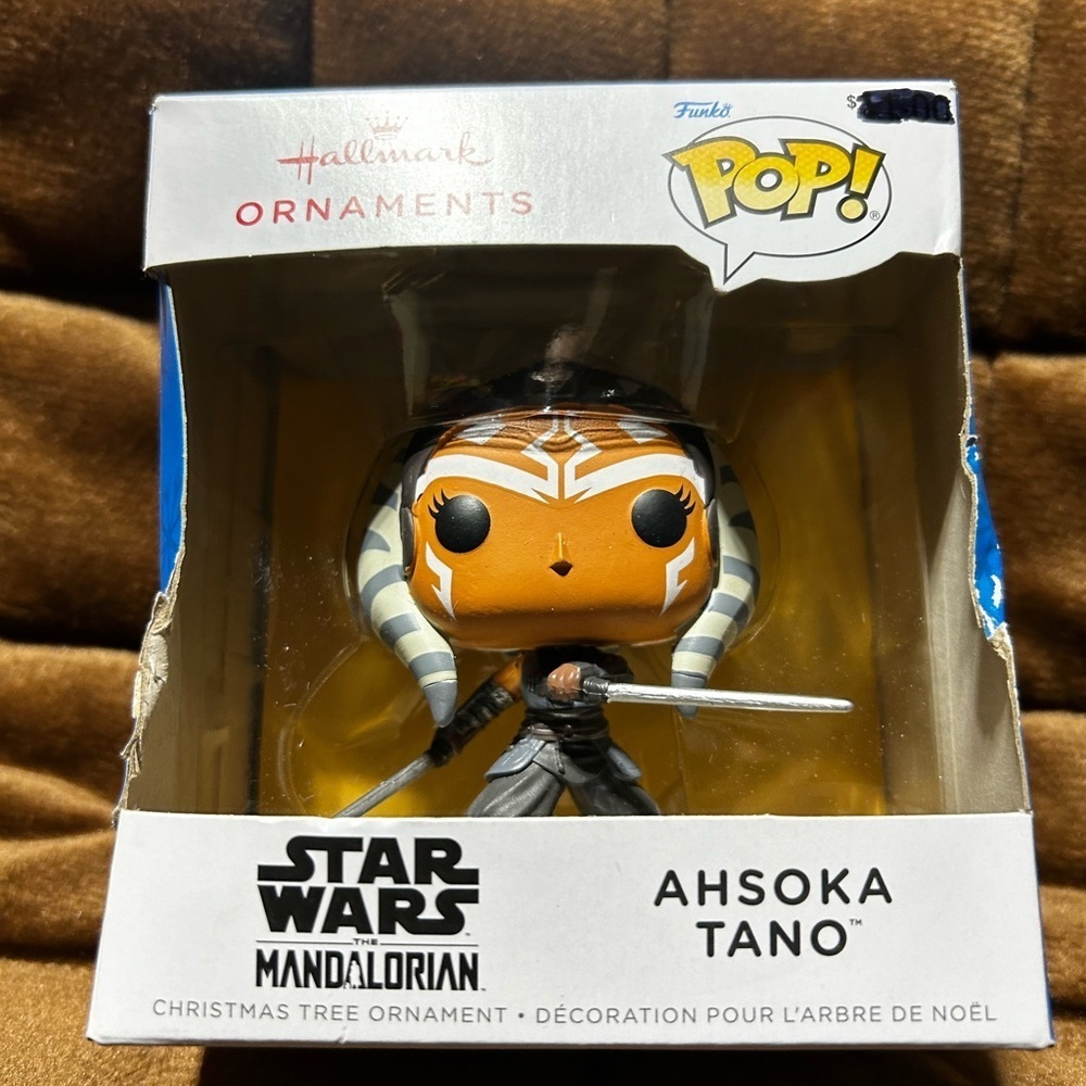 ☀️NWT- 2024 Hallmark Funko Pop Ahsoka Tano Ornament